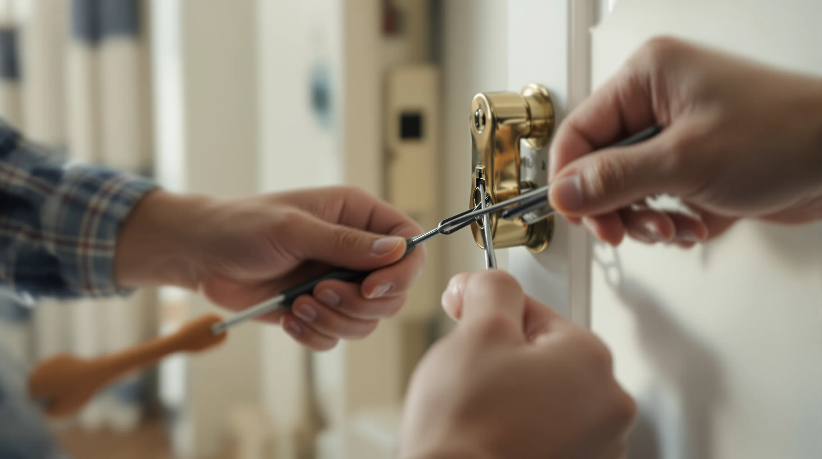 Comment ouvrir une serrure sans clé ?