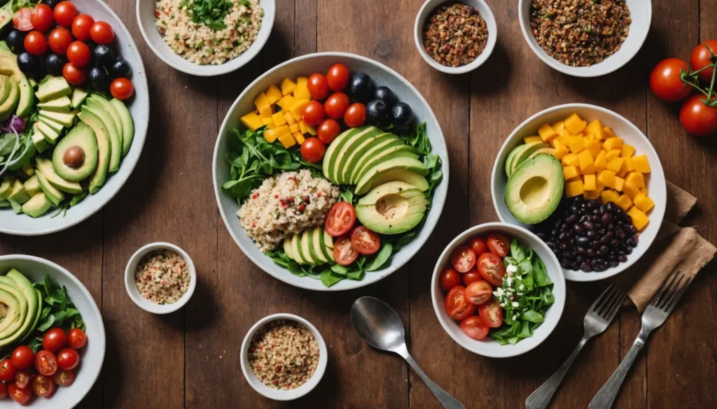 Aliments sains pour le déjeuner