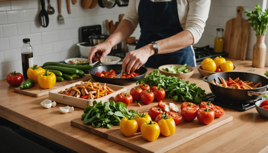 Repas rapides et équilibrés