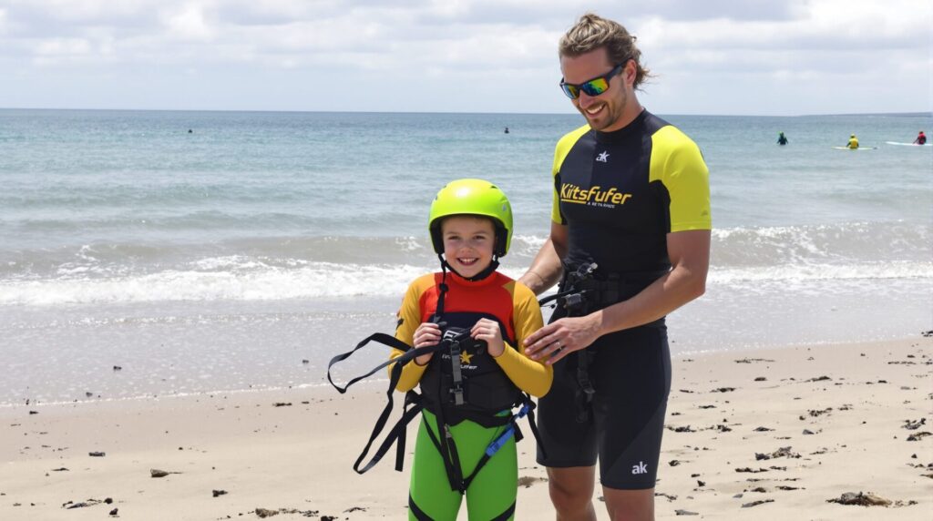 initiation kitesurf