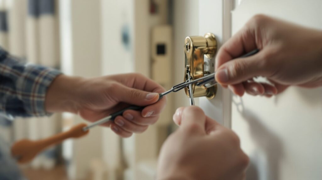 comment ouvrir une serrure sans clé