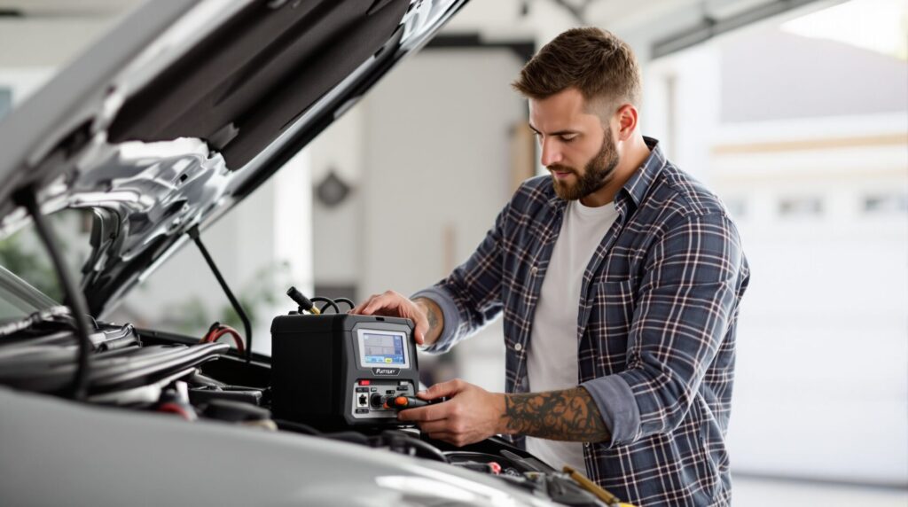 chargeur de batterie voiture